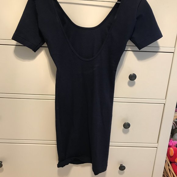 Navy Blue American Apparel Bodycon dress - Picture 2 of 4